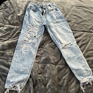 High rise mom jeans brand new size 4